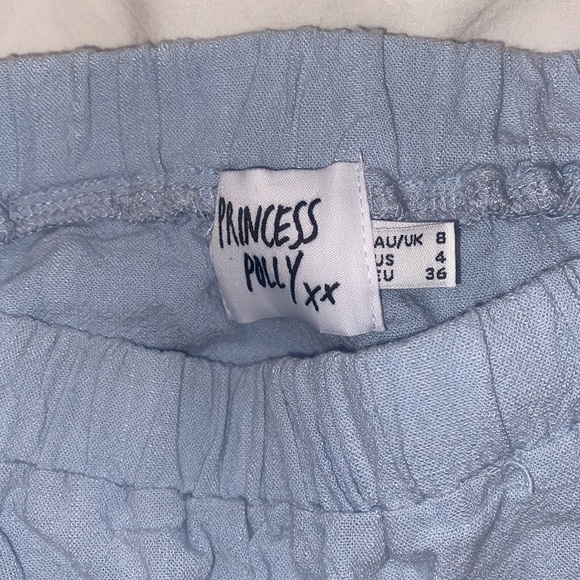 Princess Polly Blue flowy skirt - Picture 2 of 6